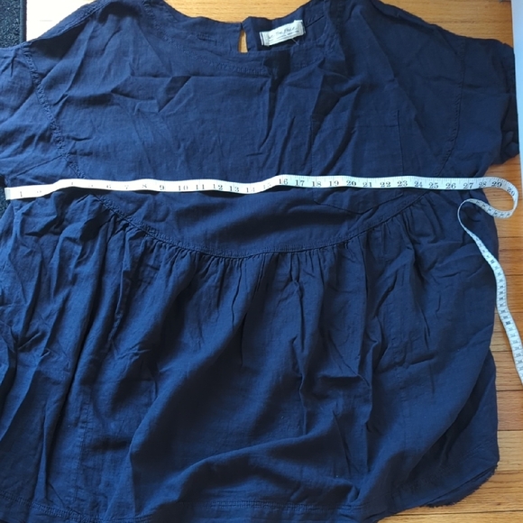 NWT Free People We The Free Black Moon City Tunic Top Size Large - Picture 10 of 12